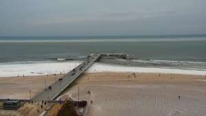 Obraz na żywo na Molo i Plażę w Kołobrzegu