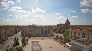 Widok na rynek w Koszalinie NOWOŚĆ