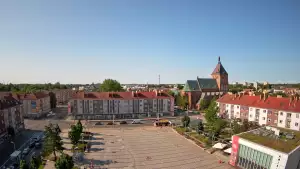 Widok na rynek w Koszalinie NOWOŚĆ