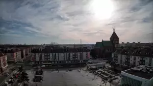 Widok na rynek w Koszalinie NOWOŚĆ