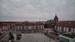 Widok na rynek w Koszalinie NOWOŚĆ