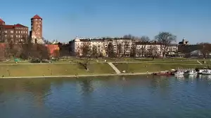 KRAKÓW - widok na Zamek Królewski na Wawelu NOWOŚĆ
