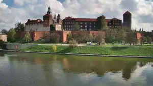 KRAKÓW - widok na Zamek Królewski na Wawelu NOWOŚĆ
