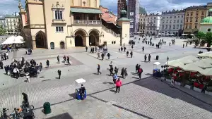 Kraków widok na Rynek Główny online.