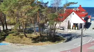 Krynica Morska - widok na parking i plażę NOWOŚĆ