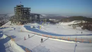 Kurza Góra - widok na Wieżę Widokową w Kurzętniku.