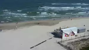 Kamera z widokiem na PLAŻĘ i MORZE w Łebie