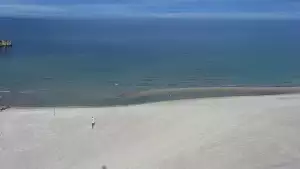 Kamera z widokiem na PLAŻĘ i MORZE w Łebie
