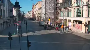 Widok na Ulicę Piotrkowską w Łodzi
