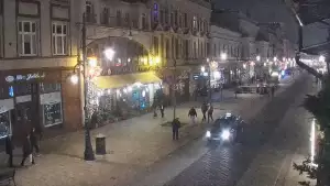 Widok na Ulicę Piotrkowską w Łodzi