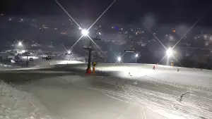 Widok z Kamery na stok MASTER SKI