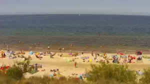 Widok z Kamery na plażę w Międzywodziu