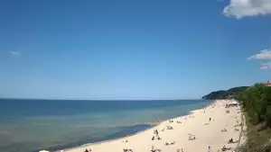 Kamera na plaże w Międzyzdrojach - cudowne zdjęcia.