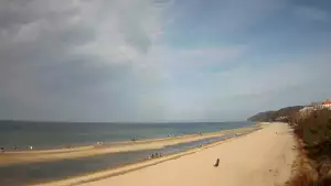 Kamera na plaże w Międzyzdrojach - cudowne zdjęcia.