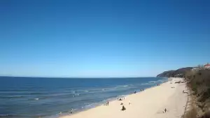 Kamera na plaże w Międzyzdrojach - cudowne zdjęcia.
