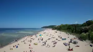 Kamera na plaże w Międzyzdrojach - cudowne zdjęcia.