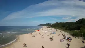 Kamera na plaże w Międzyzdrojach - cudowne zdjęcia.