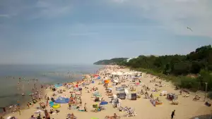 Kamera na plaże w Międzyzdrojach - cudowne zdjęcia.