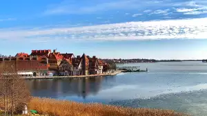 Widok z Kamery na port w Mikołajkach - NOWOŚĆ