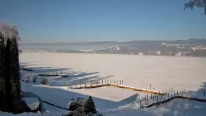 Widok z Kamery na Jezioro Czorsztyńskie na żywo