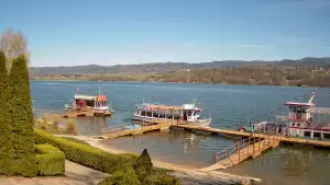 Widok z Kamery na Jezioro Czorsztyńskie na żywo