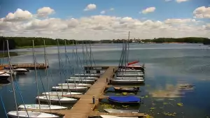 Widok z Kamery na Marinę w Olsztynie na żywo
