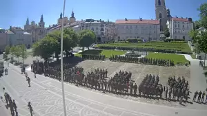 PRZEMYŚL - widok na rynek NOWOŚĆ