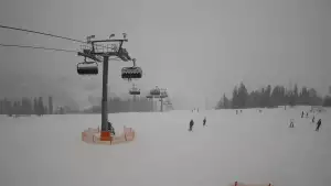 Bukowina Tatrzańska - widok na stok RUSIŃSKI