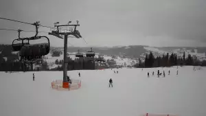 Bukowina Tatrzańska - widok na stok RUSIŃSKI