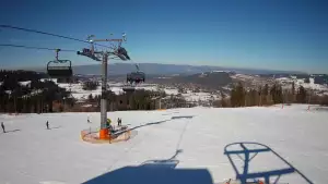 Bukowina Tatrzańska - widok na stok RUSIŃSKI