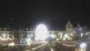 Widok z Kamery na Stary Rynek w Rzeszowie na żywo