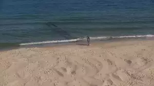 Widok na Promenadę i Plażę w Sarbinowie