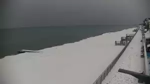 Widok na Promenadę i Plażę w Sarbinowie