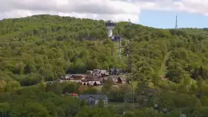 Kamera Solina Grupa PKL - widok z dolnej stacji kolei gondolowej