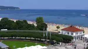 Widok na Monciak w Sopocie.