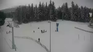 Widok z Kamery na stok SUDETY-LIFT