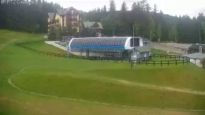 Widok z Kamery na stok SUDETY-LIFT