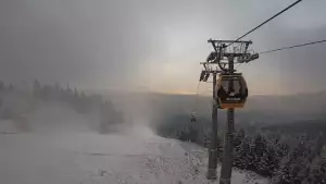 Widok na górną część stacji narciarskiej Ski&Sun.