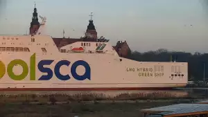 Szczecin - widok na Bulwary Szczecińskie i Wały Chrobrego.