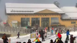 Widok z Kamery na Halę Skrzyczeńską - NOWOŚĆ