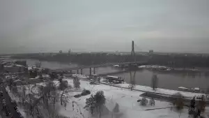 Obraz live z widokiem na Most Świętokrzyski w Warszawie. Zerknij na inne kamery.