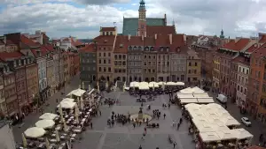 Widok z Kamery na żywo na STARÓWKĘ w Warszawie