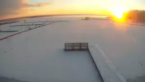 Widok na Jezioro Niegocin - KAMERA LIVE