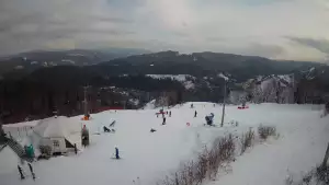 KAMERA LIVE z rodzinnego ośrodka narciarskiego STOK w Wiśle.