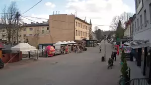 Widok z Kamery na deptak w WIŚLE na żywo