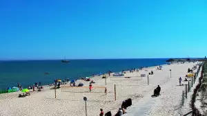 Władysławowo - widok na plażę NOWOŚĆ