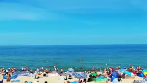 Władysławowo - widok na plażę NOWOŚĆ