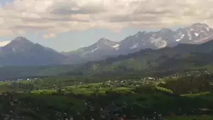 Panorama Tatr z Willi Piekne Widoki