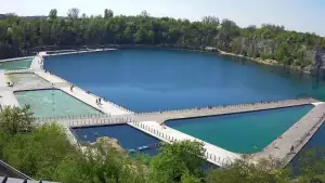 Kamera na Zalew Zakrzówek w Krakowie