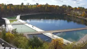 Kamera na Zalew Zakrzówek w Krakowie